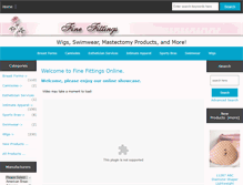 Tablet Screenshot of finefittings.com